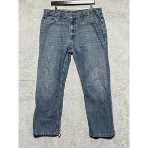 Tommy Hilfiger Mens 38X30 Medium Wash Jeans Premium Denim‎ Bootcut